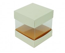 Skylinebox L100xW100xH100mm exterior Cairo ivory-caramel